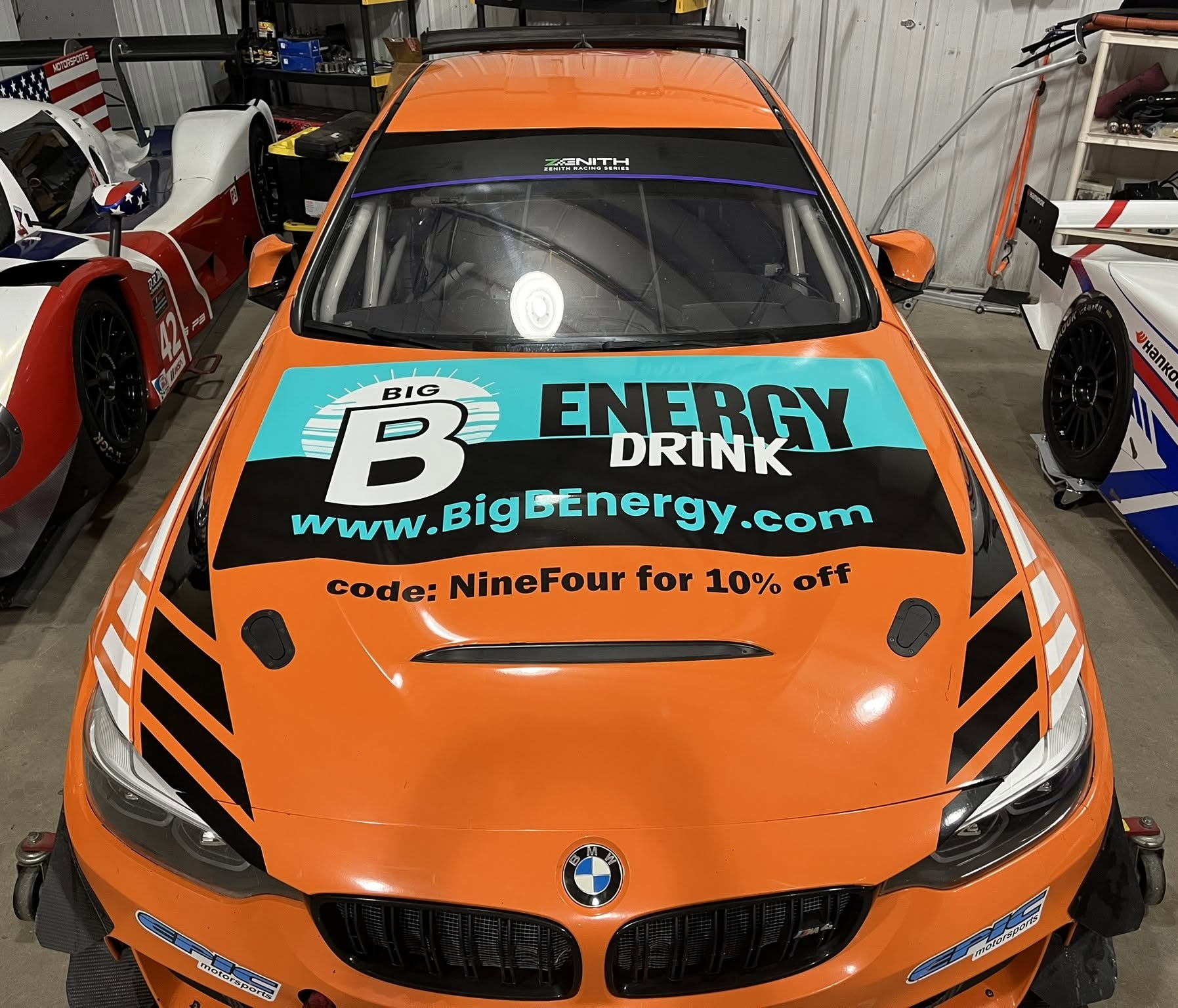 Official Energy Drink of Nine Four Motorsports — And What a Debut at Sonoma