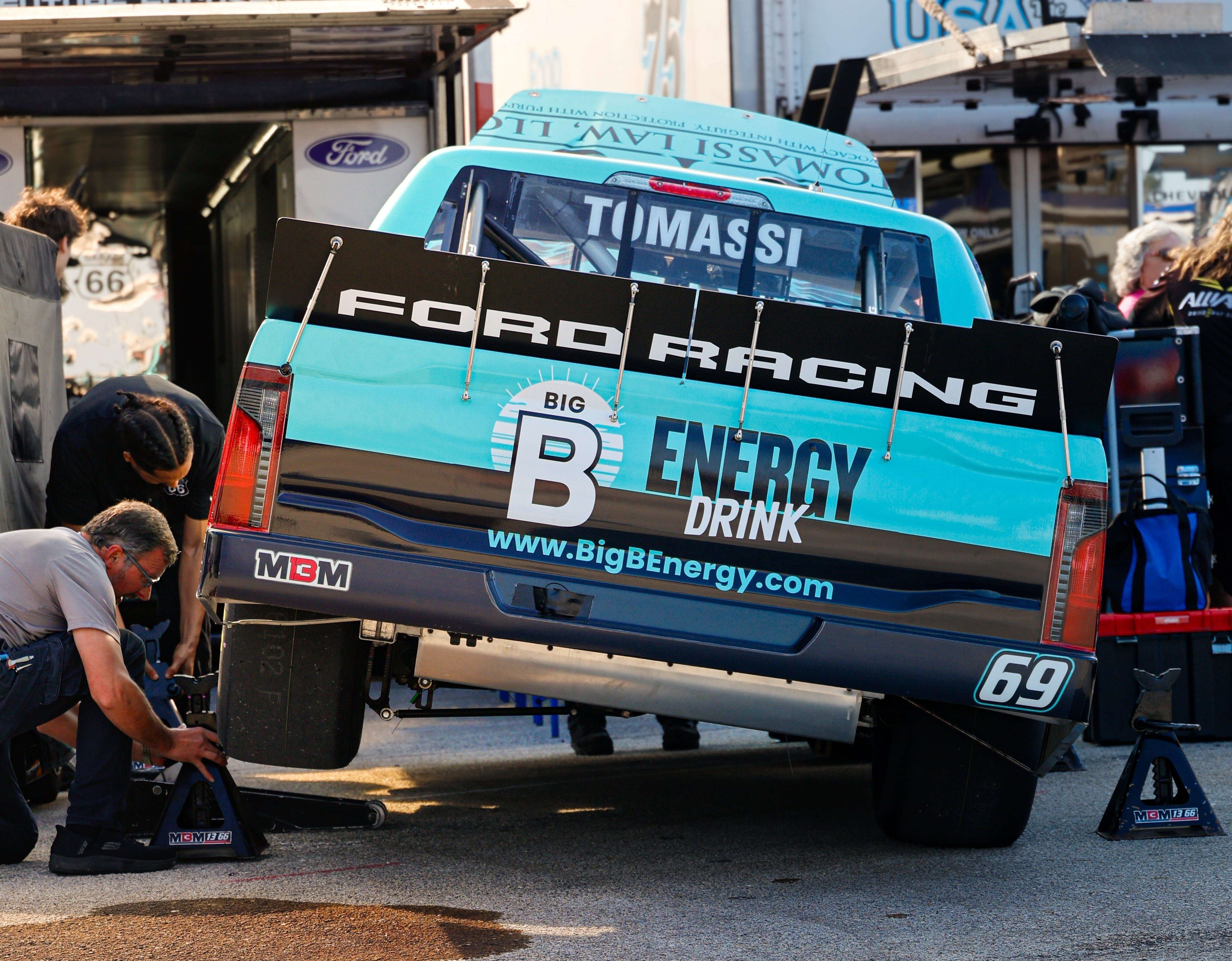 Big B Energy Drink & MD Custom Diecasts Unite with Tyler Tomassi at Daytona